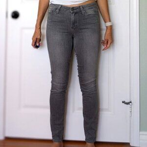 Paige Verdugo Ultra Skinny Dark Gray Jeans